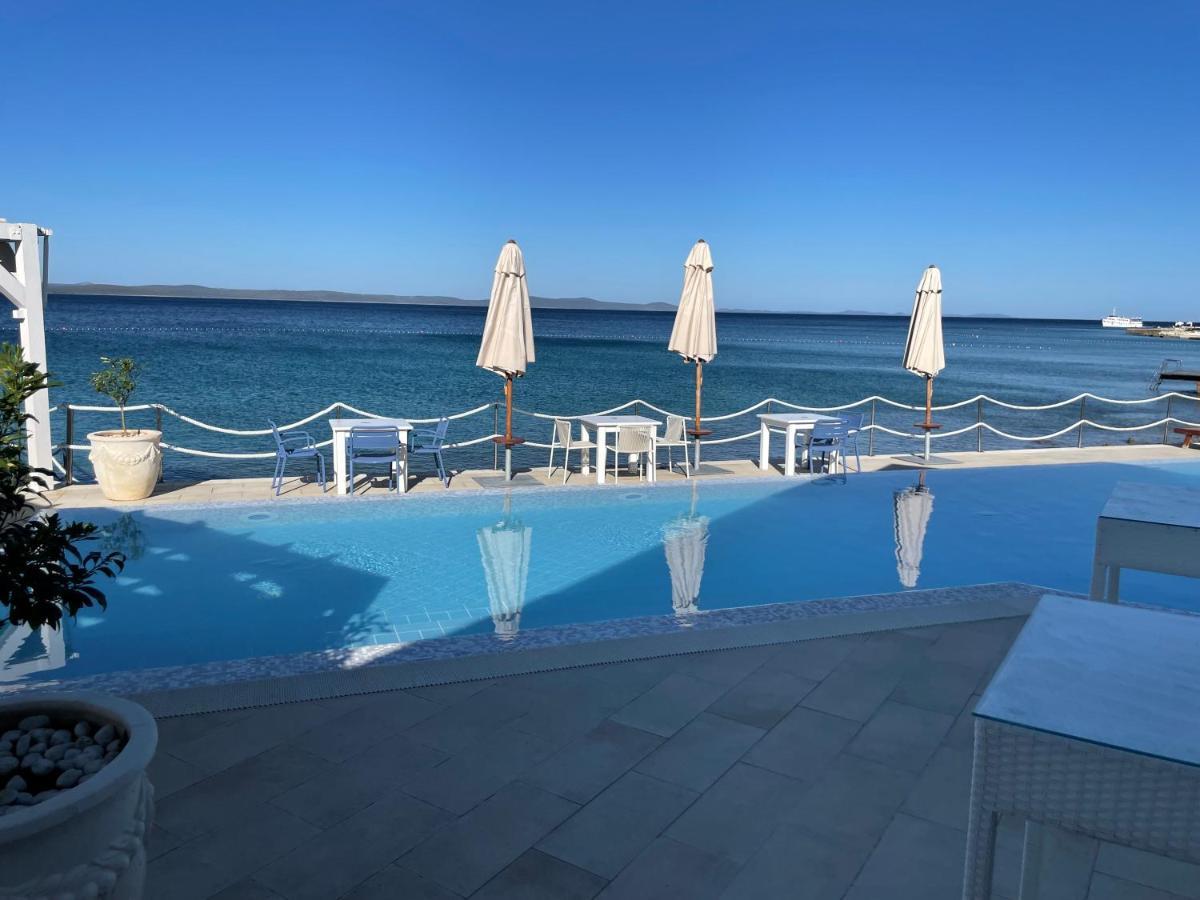 Luxury Two-Floor Apartment In Petrcane With Garden And Pool Buitenkant foto